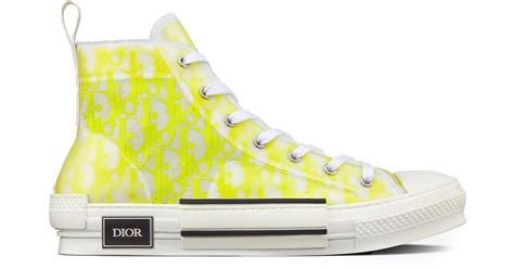 dior sneakers yellow